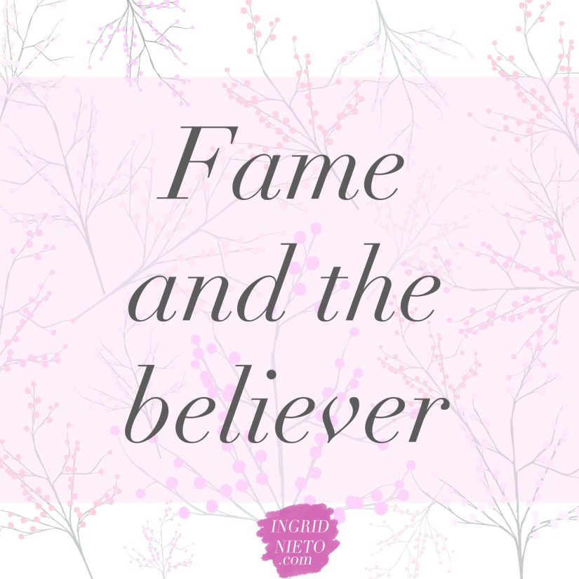 fame and the christian